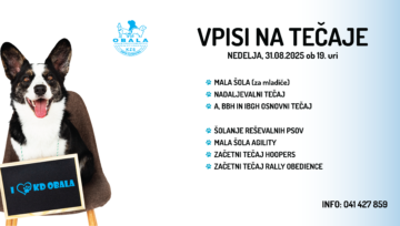 JESENSKI VPISI 31.08.2025 OB 19. URI