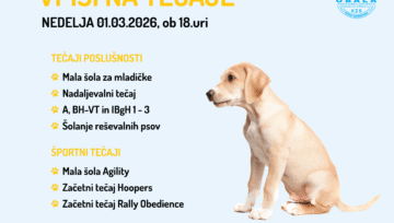 SPOMLADANSKI VPISI 01.03.2026 OB 18. URI